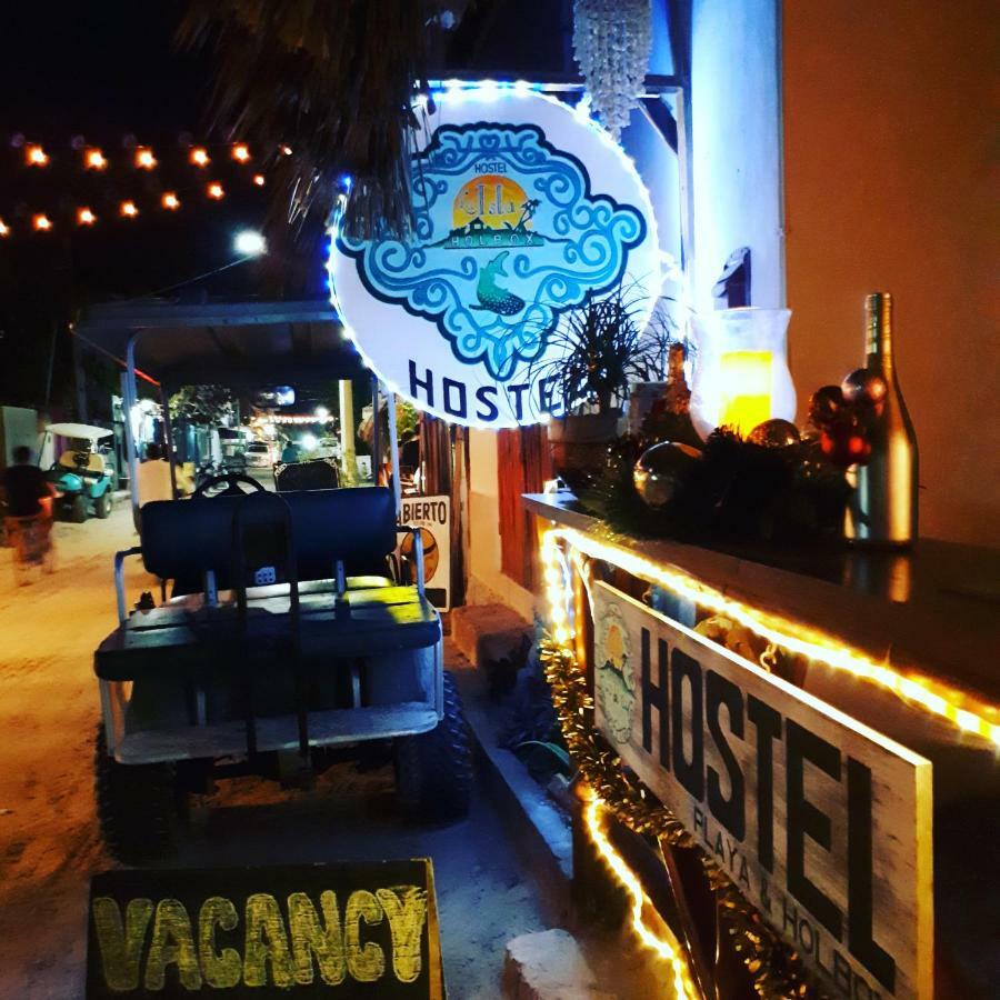 Hostel La Isla Holbox Ilha Holbox Exterior foto